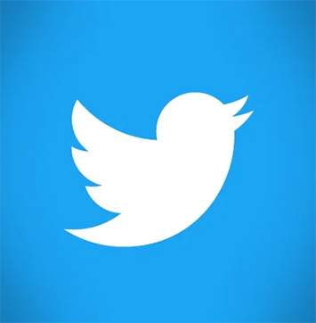 Image of Twitter logo.