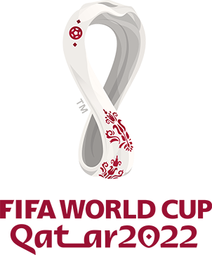 Image of FIFA World Cup Qatar 2022 logo.