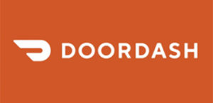 Image of DoorDash logo.