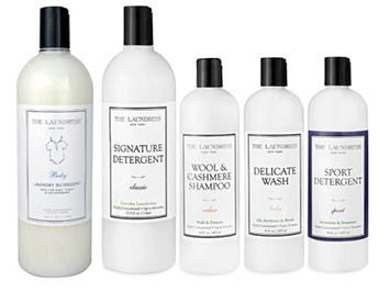 Image of Laundress bottles.