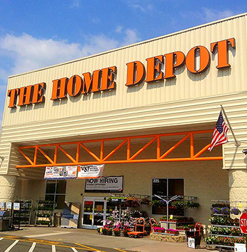 Image of Home Depot storefront.