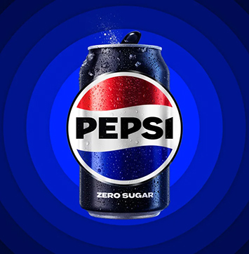 Image of new Pepsi logo on can.