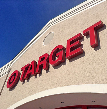 Image of Target storefront.