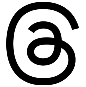 Image of Threads app logo.