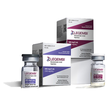 Image of Leqembi products - Alzheimer's treatment.