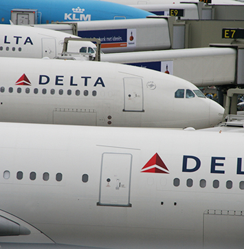 Image of Delta planes at gate.