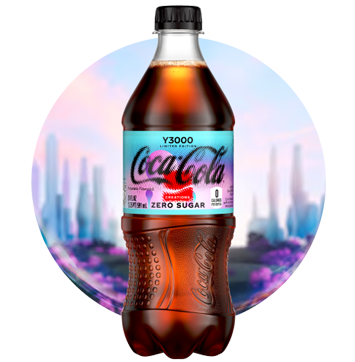Image of New Coke Y3000 bottle.